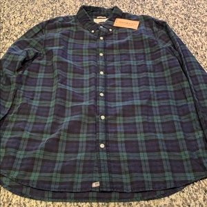 Ralph Lauren flannel button down shirt